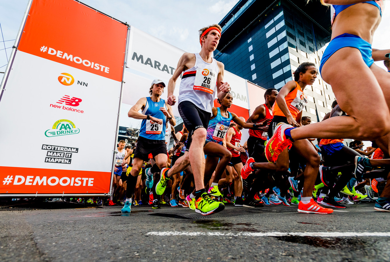 Startnummers voor Rotterdam Marathon uitverkocht Foto AD.nl