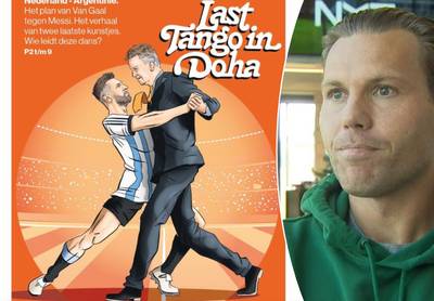 LIVE NEDERLAND-ARGENTINIË. “Last Tango in Doha”: dansende Messi en Van Gaal op cover ‘AD’ - Vormer: “Tuurlijk maakt Oranje kans”
