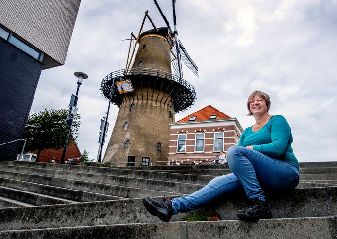 De eerste vrouwelijke molenaar van Dordrecht: Meta Bosch.