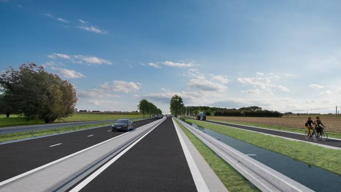 Langverwachte heraanleg N8 start op 1 februari in Veurne: “Fietsers krijgen een eigen weg en verkeersdoorstroom verbetert”