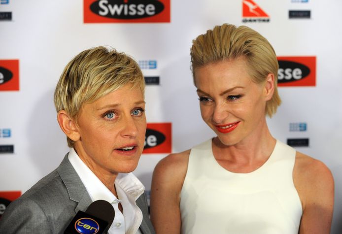 Ellen en haar vrouw Portia.