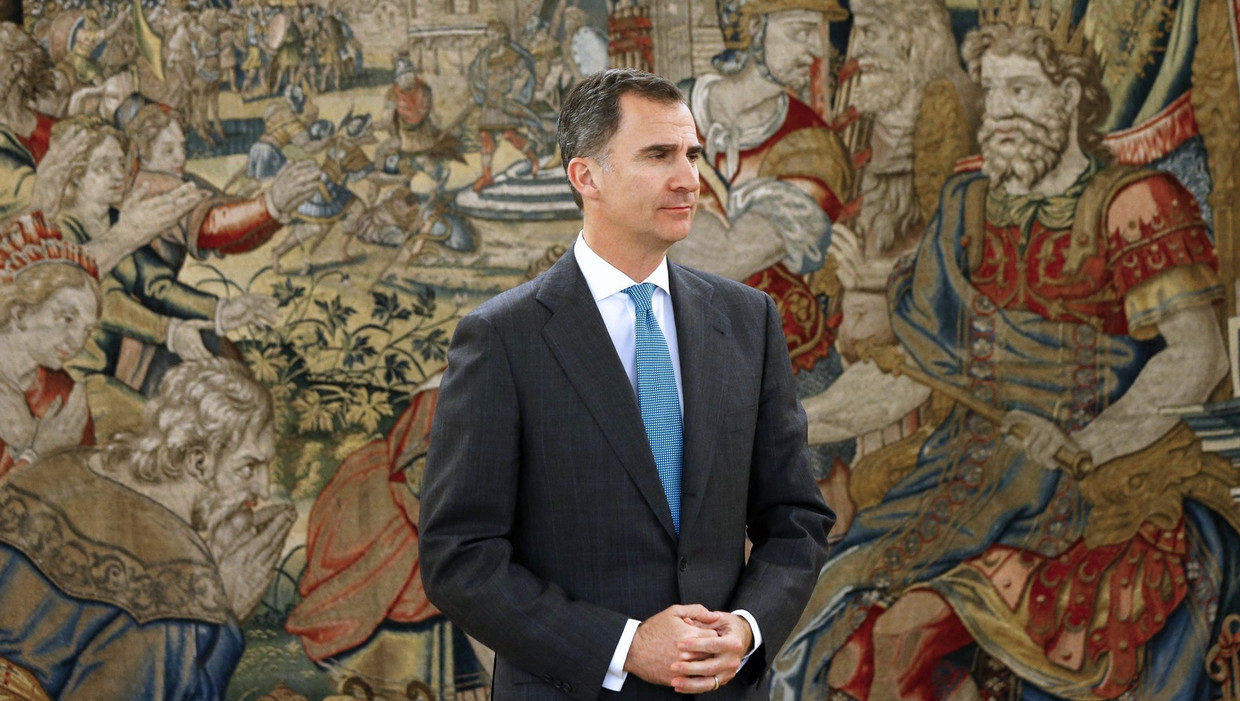 De Spaanse koning Felipe. Beeld anp