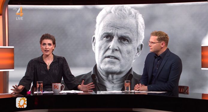 Vivienne van den Assem en Luuk Ikink in RTL Boulevard.