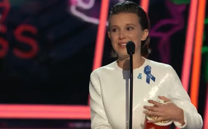 'Stranger Things'-actrice Millie Bobby Brown.