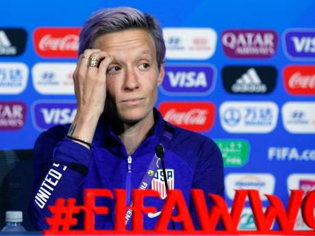 Rapinoe haalt vernietigend uit: ‘FIFA geeft niet om vrouwenvoetbal’