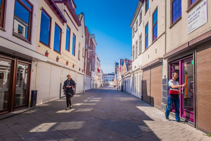 Een bijna uitgestorven Doubletstraat