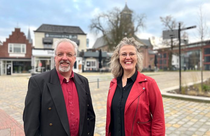 Rob Meijerink en Loes ter Harmsel-van Lingen zijn de lokale lijsttrekkers Samen Lokaal.