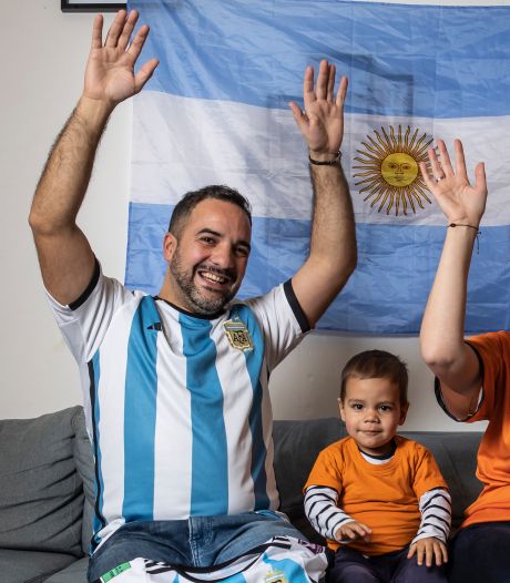 Voor wie juichen deze Argentijnen? ‘Als Oranje wint, slaap ik op de bank’