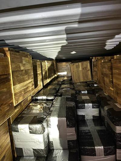 Nog eens 7 ton cocaïne gepakt, chauffeur en ‘oog’ van bende gearresteerd bij ophaling container