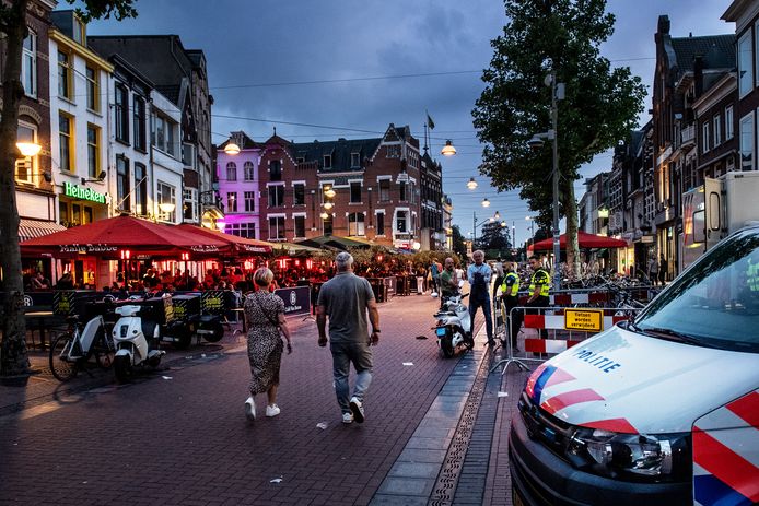 Drukte in de Nijmeegse binnenstad, afgelopen weekend
