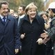 Aanval op Sarkozy en Merkel in Berlijn verijdeld