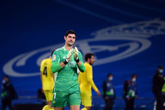 Uncompromising between his poles, Thibaut Courtois allowed Real to save a point against Villarreal.