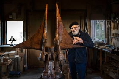 Beeldhouwer Joep Coppens (82) heeft zijn laatste beeld gemaakt: ,,Het is goed zo”