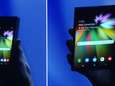 Samsung demonstreert prototype van eerste plooibare telefoon