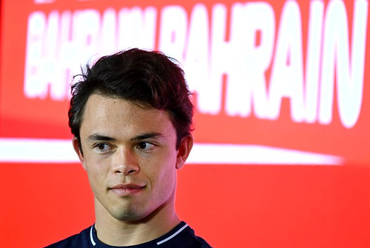 Nyck de Vries in Bahrein. Beeld AFP