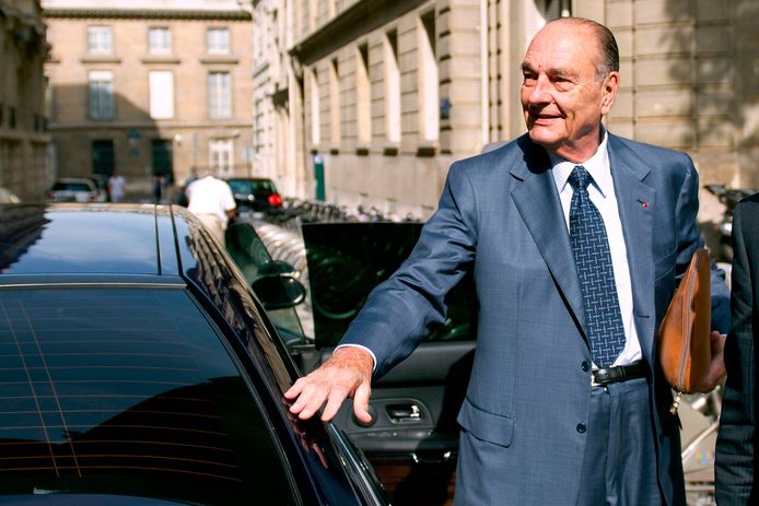 Jacques Chirac in 2011 in Parijs