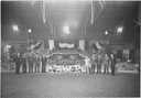 De kerstveiling in november 1948 bij de groenten- en fruitveiling in Zevenaar.