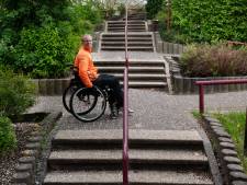 ‘Hindernisbaan’ voor rolstoelers in Nieuwegein wordt mogelijk minder steil gemaakt