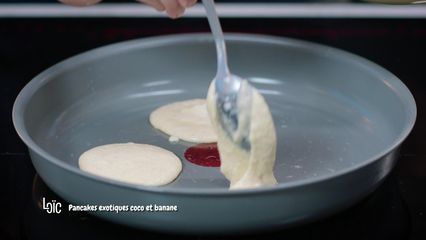10. Pancakes exotiques coco et banane