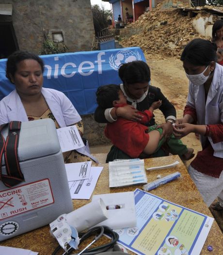 500.000 enfants népalais vaccinés contre la rougeole