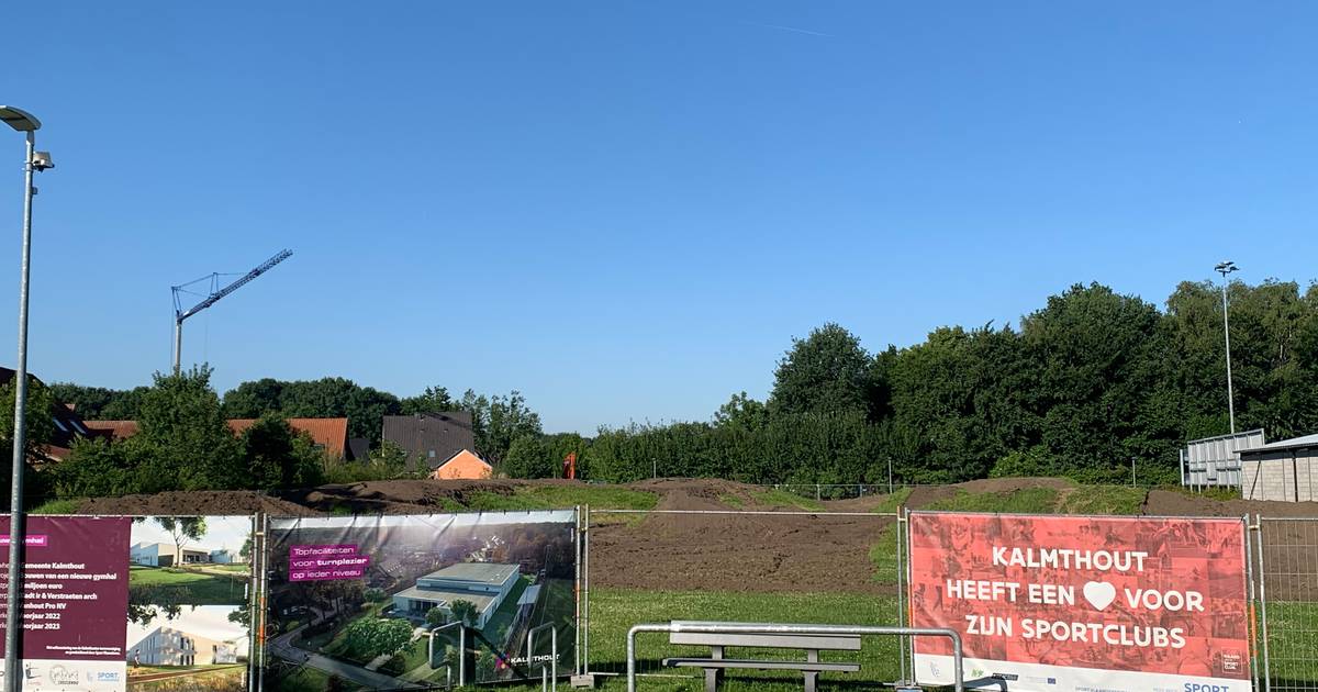 Startschot gegeven voor bouw van nieuwe gymhal in Kalmthout Kalmthout hln.be
