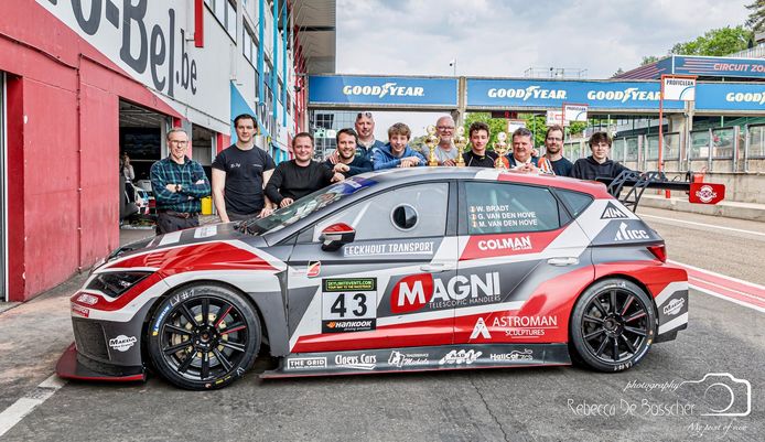 GTE Racing uit Melle grijpt meteen podiumplaats in Belcar Endurance ...