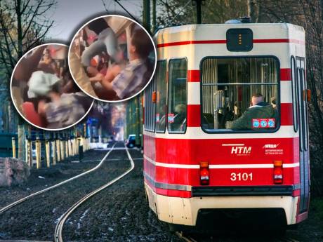 Als meisjes op een man in de tram inslaan, schreeuwen omstanders het uit: werkstraffen voor drie tieners