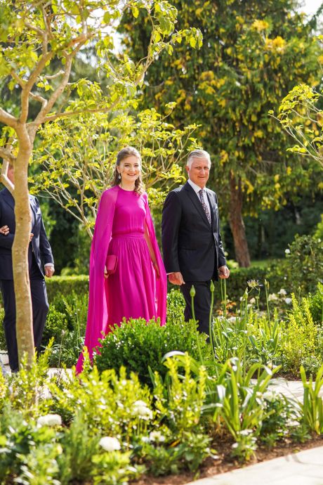 La princesse Elisabeth resplendissante au mariage du prince héritier de Jordanie
