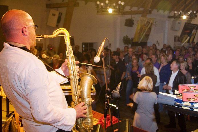 Blues in de Dorfscheune in Zyfflich: immer gemütlich.