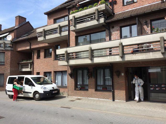 Het appartement waar in 2015 het lichaam van Peggy Van den Bossche werd gevonden.