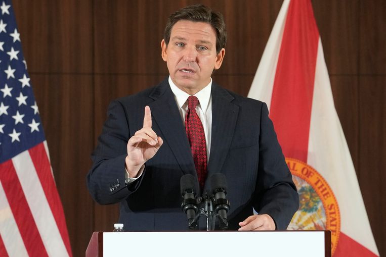 Ron DeSantis is nu gouverneur van Florida en wordt beschouwd als Trumps waarschijnlijkste opvolger. Beeld AP
