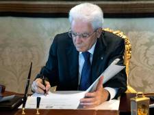 Italiaans parlement ontbonden, nieuwe verkiezingen in september