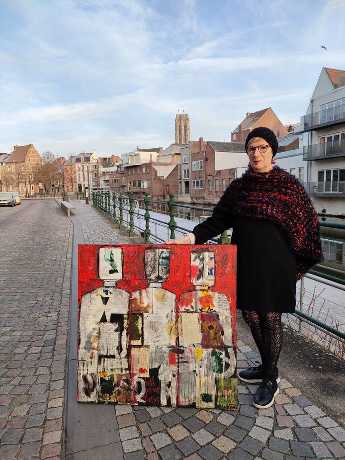 Oxfam veilt het kunstwerk ‘All Together’ van Nicole Laewaert ten voordele van De Warmste Week.