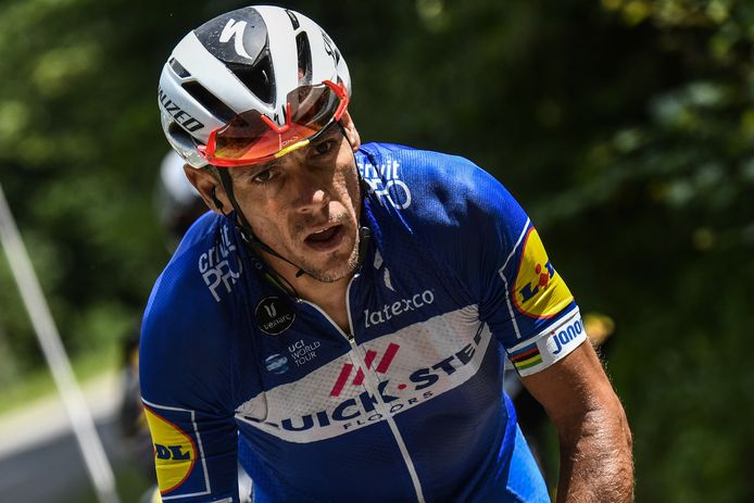 Philippe Gilbert tijdens de Tour de France dit jaar.