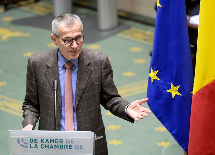 Federaal minister van Volksgezondheid Frank Vandenbroucke (Vooruit).