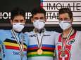 Straaljager Ganna pakt wereldtitel tijdrijden, Dumoulin slechts tiende