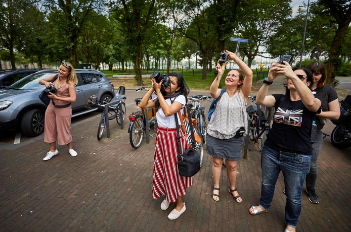 Bloggers verkennen samen Katendrecht.