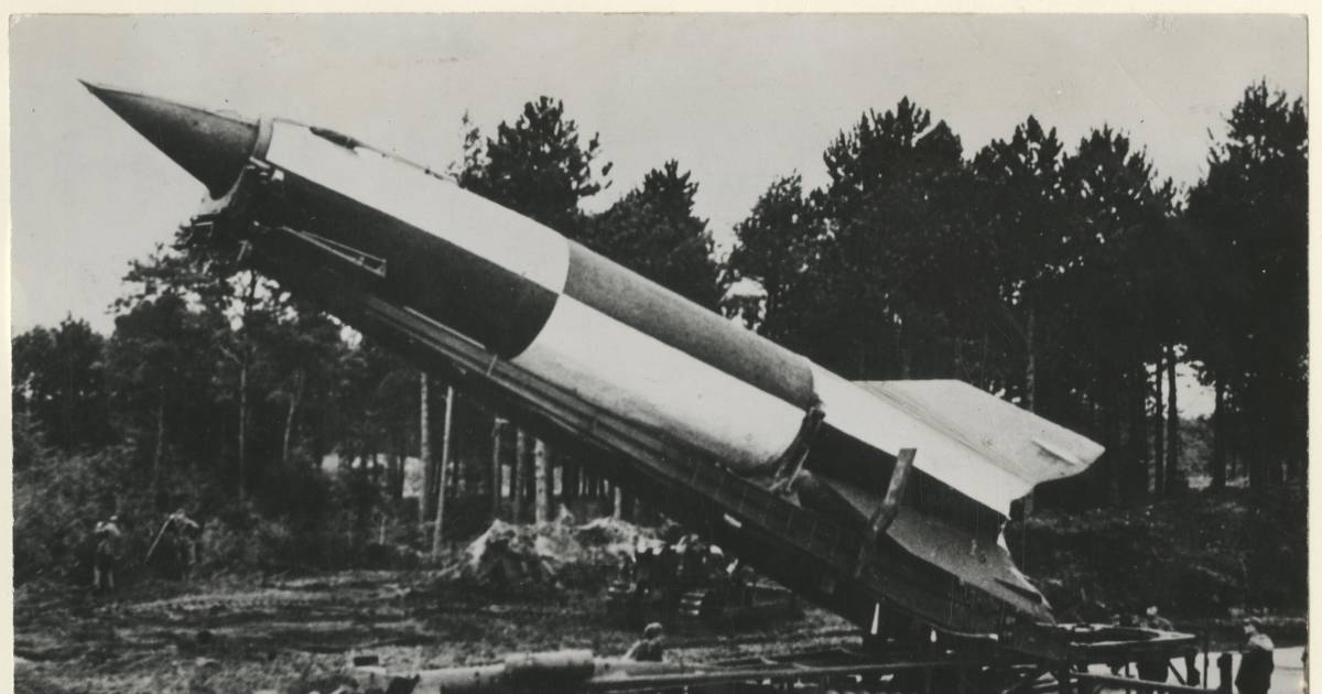 Vanaf Hier Werden Raketten Afgevuurd Op Londen Het Was Zonder Meer Een Geniaal Idee Van De Duitsers Den Haag Ad Nl