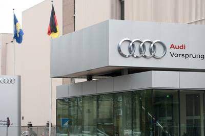 Un cluster détecté à l'usine Audi de Forest, la production partiellement suspendue