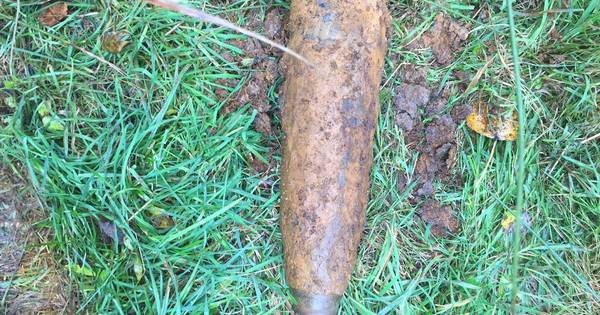 Granaat uit Tweede Wereldoorlog gevonden in Liempde