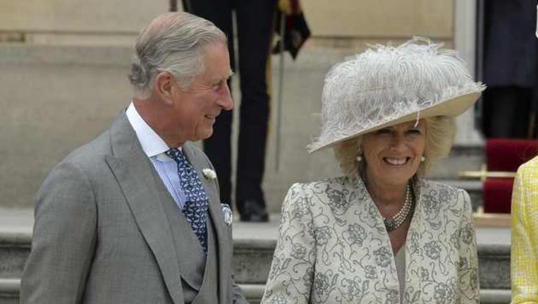 Kroonprins Charles en echtgenote Camilla. Beeld reuters