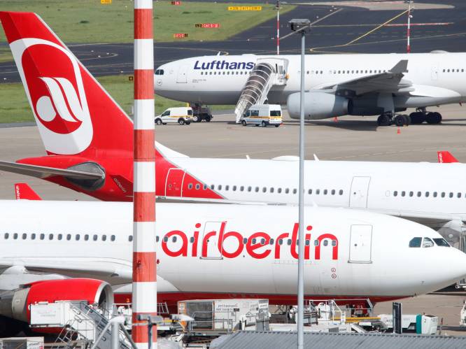 Air Berlin annuleert 100 vluchten nadat 200-tal piloten zich ziek melden