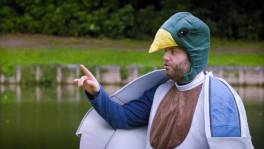 Dit schattige eendje heeft een belangrijke boodschap