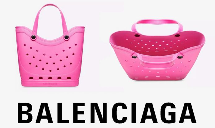 Balenciaga tas online roze