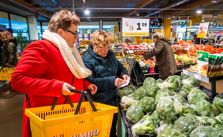 Jumbo, de op een na grootste supermarktketen in Nederland, bungelt onderaan de duurzaamheidslijst. Beeld Hollandse Hoogte /  ANP