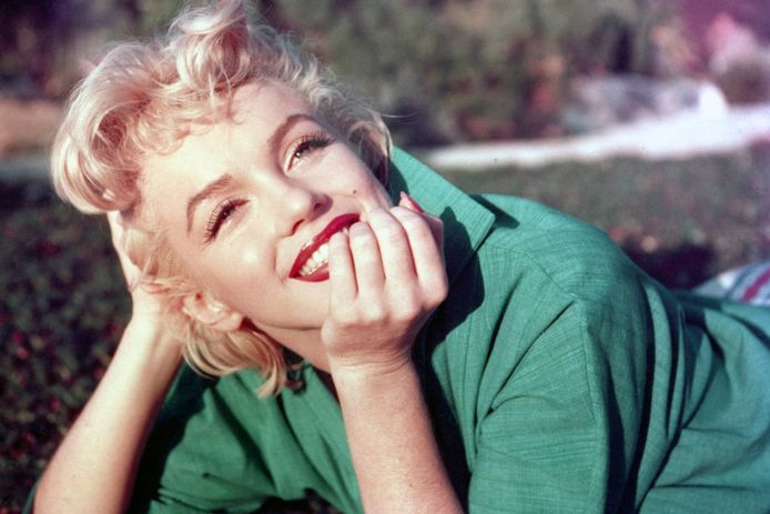 Marilyn Monroe in 1954.