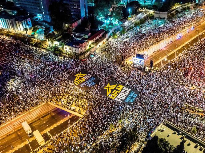 Opnieuw tienduizenden betogers in Israël na nieuw groen licht van regering voor omstreden justitiehervorming