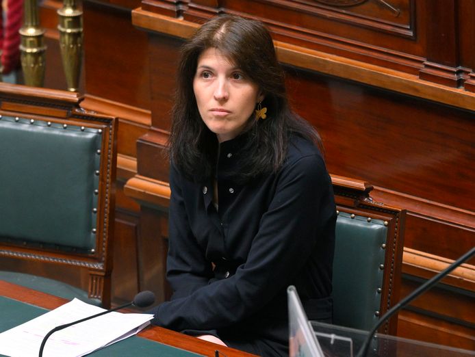 Staatssecretaris van Begroting Alexia Bertrand (Open Vld).