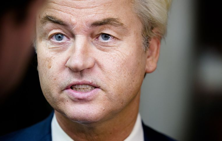 PVV-fractievoorzitter Geert Wilders. Beeld anp