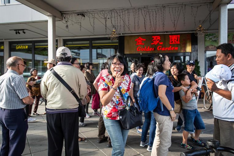 Door een deal met de Chinese reisorganisatie GEG Travel worden dagelijks drommen toeristen afgezet bij Chinees-Indisch restaurant Golden Garden Beeld Dingena Mol
